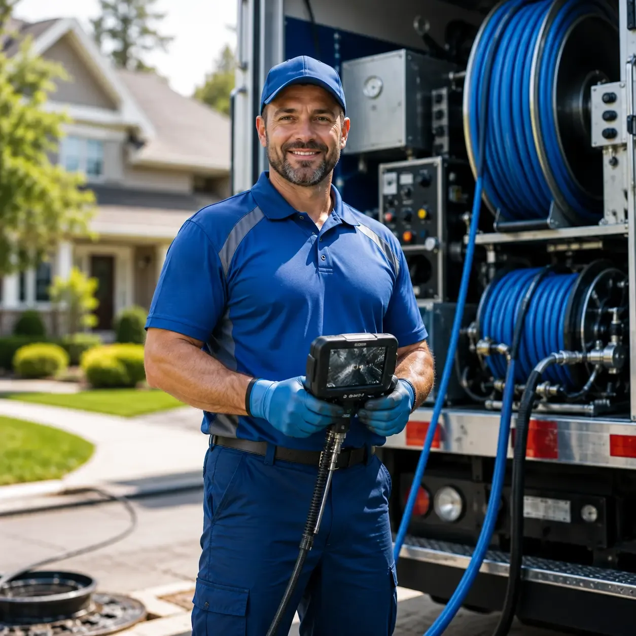 Local outdoor drain cleaning specialists in New Richmond, WI